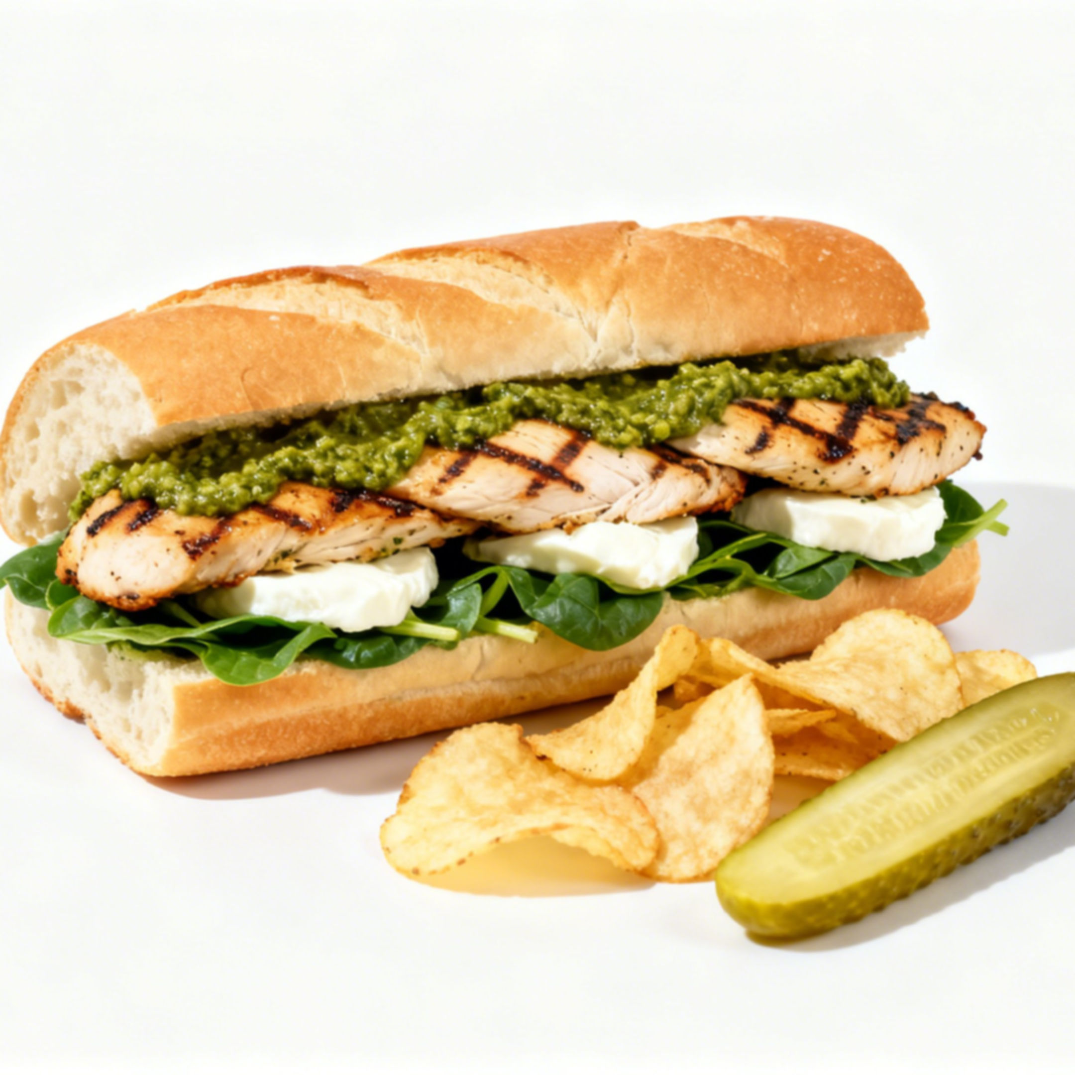 Chicken Pesto Subbie
