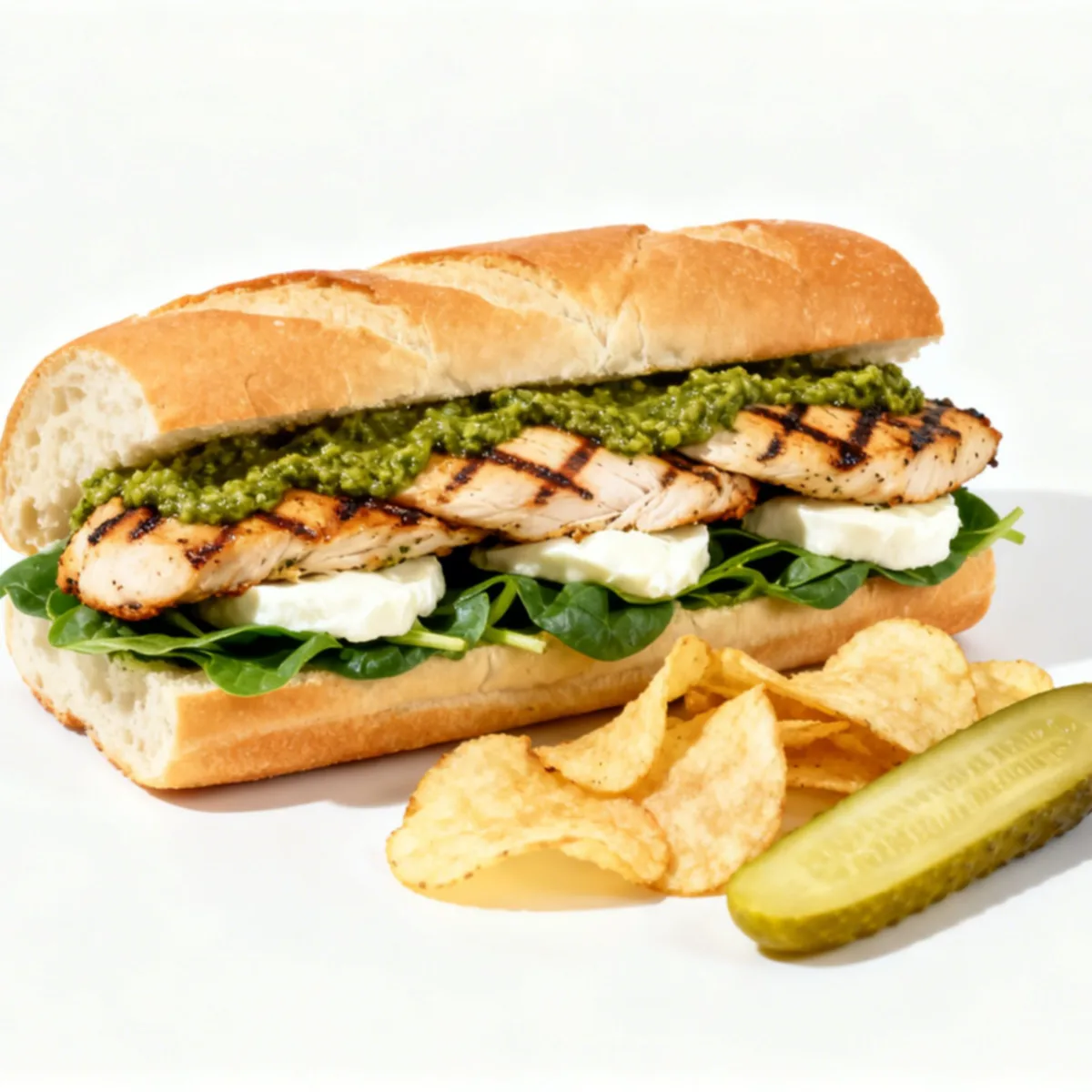 Chicken Pesto Subbie